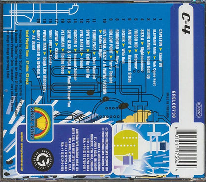 Capleton, Sizzla, Anthony B, Etc. - Greensleeves Rhythm Album 38: C-4 (rhythm: "C-4") (promo) (CD)