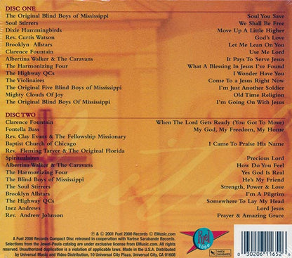 Soul Stirrers, The Blind Boys Of Mississippi, Dixie Hummingbirds, Etc. - Faith In Our Lord: The Best Of Gospel (27 tracks) (2xCD) (CD)