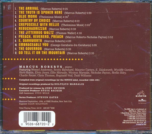 Marcus Roberts - The Collected (CD)