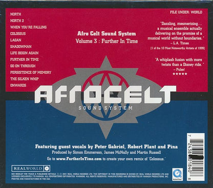 Afro Celt Sound System - Volume 3: Further In Time (incl. large booklet) (CD)