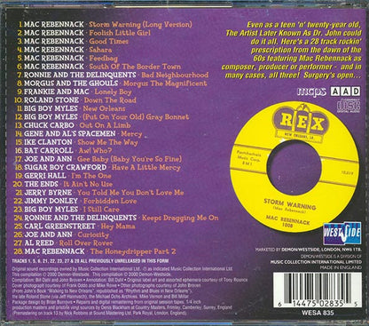 Mac Rebennack, Big Boy Myles, Ronnie & The Delinquents, Etc. - Return Of The Mac: In The Studio With Mac Rebennack AKA Dr. John 1959-1961 (CD)