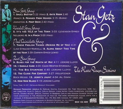 Stan Getz - The Rare Dawn Sessions With Stan Getz, Wardell Gray, Zoot Sims, Paul Quinchette (CD)