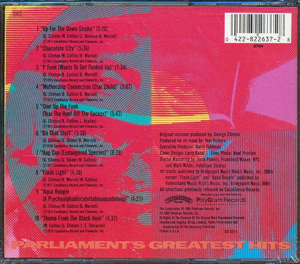 Parliament - Parliament's Greatest Hits: Uncut Funk The Bomb (CD)