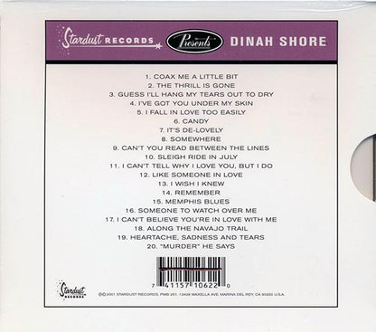 Dinah Shore - The Best Of The War Years (CD)