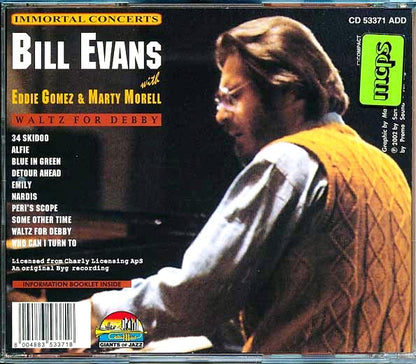 Bill Evans - Waltz For Debby: Immortal Concerts With Eddie Gomez & Marty Morell (CD)