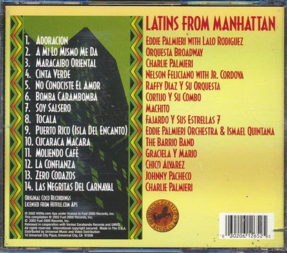 Machito, Eddie Palmieri, Orquesta Broadway, Etc. - Latins From Manhattan: 14 Hot Latino Tracks From Deepest Spanish Harlem (CD)