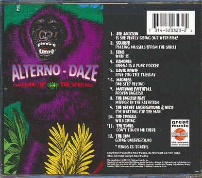 Devo, The Tubes, The Ramones, David Bowie, Etc. - Alterno Daze: Origin Of The Species (CD)