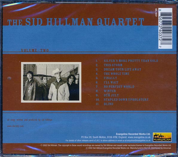 Sid Hillman - Volume 2 (CD)