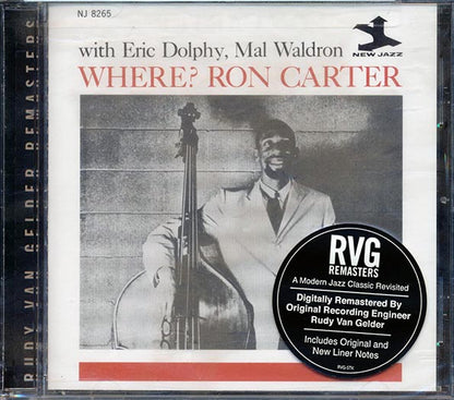 Ron Carter - Where? (marked/ltd stock) (CD)