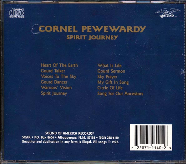 Cornel Pewewardy - Spirit Journey (CD)