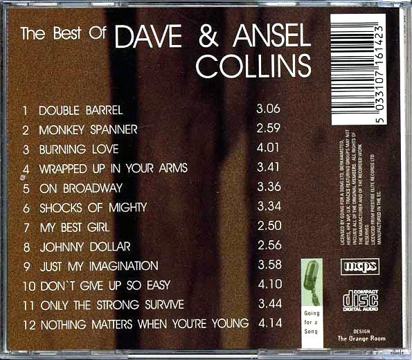 Dave & Ansel Collins - The Best Of Dave & Ansel Collins (CD)