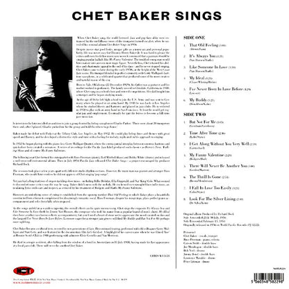 Chet Baker - Sings (180g) (LP) - PureSound Records