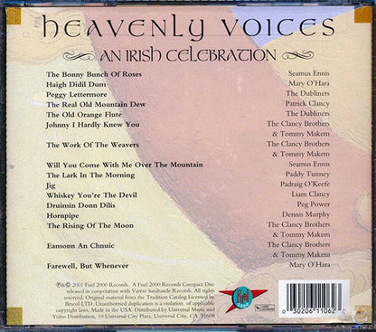 Seamus Ennis, Mary O'Hara, The Dubliners, Etc. - Heavenly Voices: An Irish Celebration (CD)