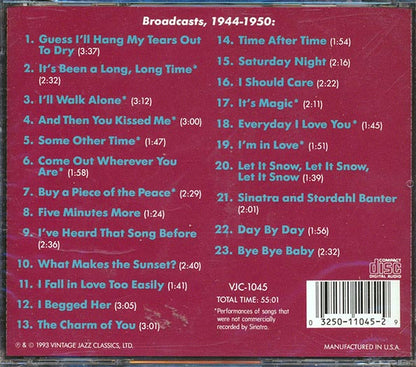 Frank Sinatra - Sings The Songs Of Sammy Cahn And Jule Styne (CD)
