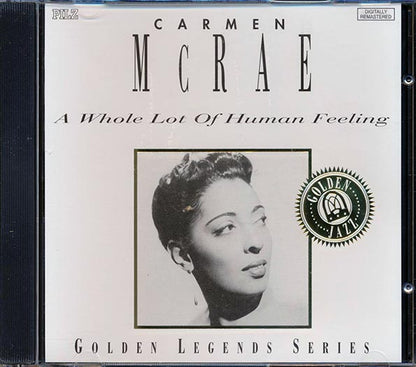 Carmen McRae - A Whole Lot Of Human Feeling (CD)