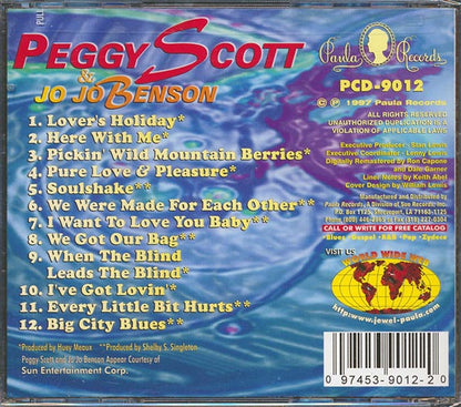 Peggy Scott, Jo Jo Benson - Greatest Hits (CD)
