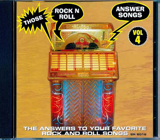 Tommy Tucker, Jimmy Jenson, Tan Boreson, Etc. - Those Rock And Roll Answer Songs Volume 4 (CD)