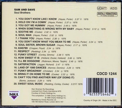 Sam & Dave - Soul Brothers (CD)