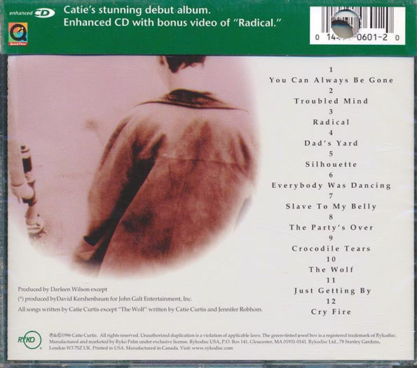 Catie Curtis - Truth From Lies (CD)