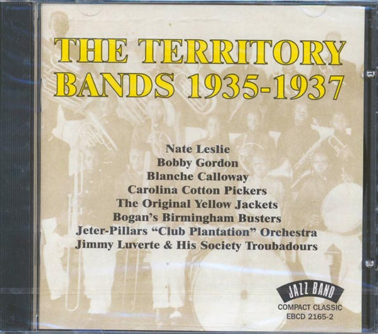 Nate Leslie, Bobby Gordon, Blanche Calloway, Etc. - The Territory Bands 1935-1937 (CD)