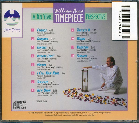 William Aura - Timepiece: A Ten Year Perspective (CD)