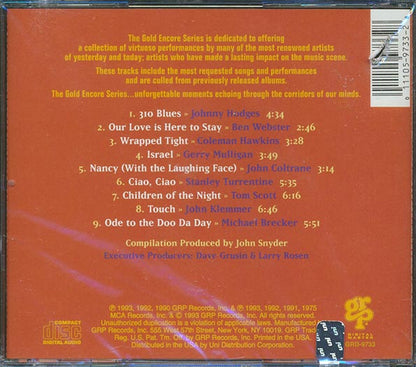 Michael Brecker, John Coltrane, Coleman Hawkins, Etc. - Triumphant Sax! (CD)