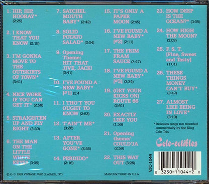 Nat King Cole Trio, Frank Sinatra - Straighten Up And Fly Right! (CD)