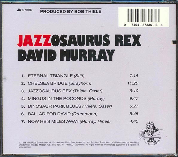 David Murray - Jazzosaurus Rex (CD)