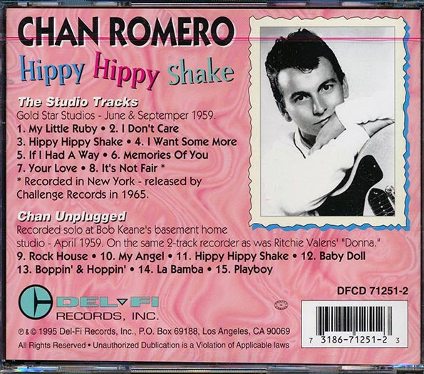 Chan Romero - Hippy Hippy Shake (CD)