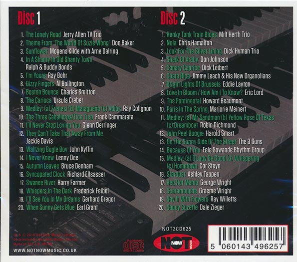 Various - Organ Moods (40 tracks) (CD)