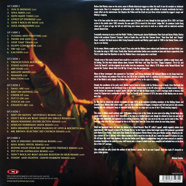 Bob Marley - Sun Is Shining (3xLP) (LP) - PureSound Records
