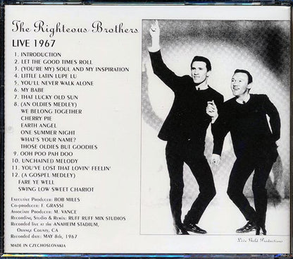 The Righteous Brothers - Live 1967 (CD)