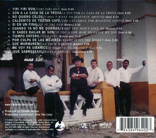 Eliades Ochoa - Tribute To The Cuarteto Patria (CD)