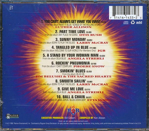 Etta James, Luther Allison, Otis Rush, Larry McCray, Etc. - Hot Biscuits II From The House Of Blues Company (CD)