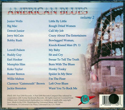 Junior Wells, Koko Taylor, Buddy Guy, Memphis Slim, Etc. - American Blues Volume 2 (CD)