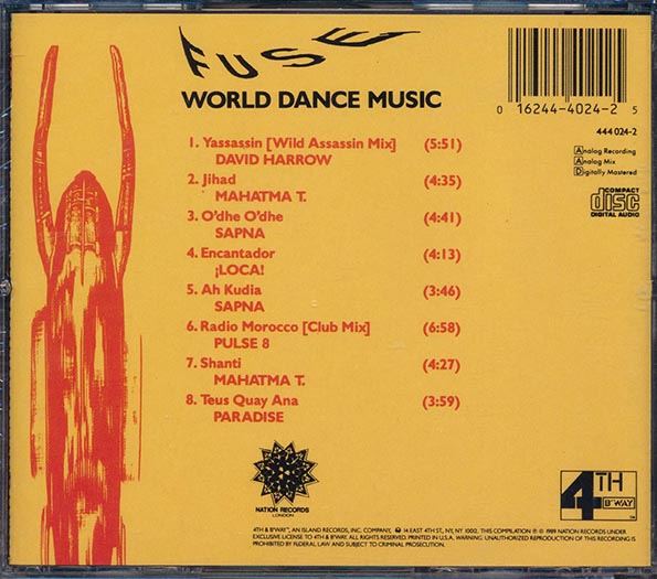 Various - Fuse: World Dance Music (CD)