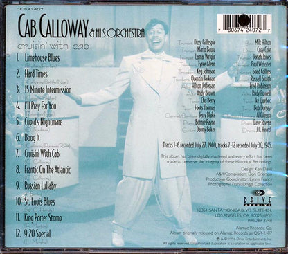Cab Calloway - Cruisin' With Cab (CD)