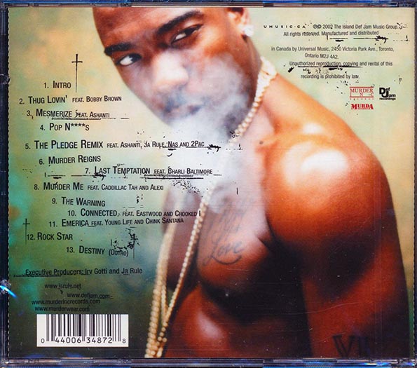Ja Rule - The Last Temptation (CD)