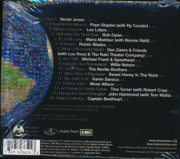 Norah Jones, Pop Staples, Los Lobos, Bob Dylan, Etc. - Where We Live: Stand For What You Stand On (CD)