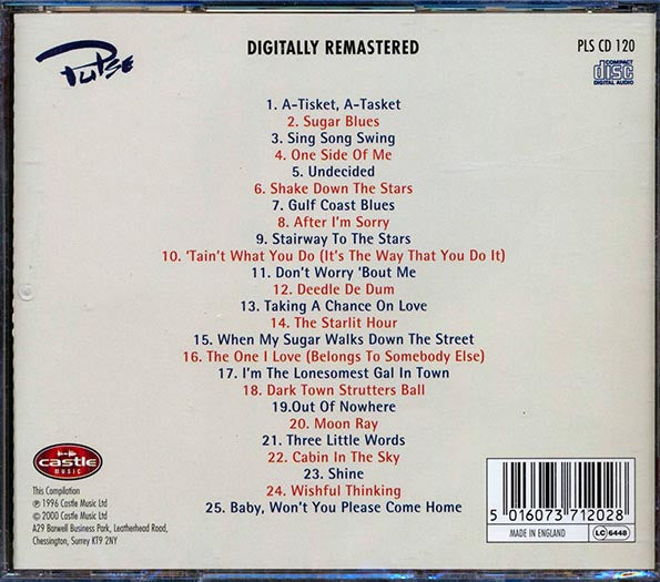 Ella Fitzgerald - The Very Best Of Ella Fitzgerald (CD)