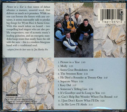 Wyatt Rice, Santa Cruz - Picture In A Tear (CD)