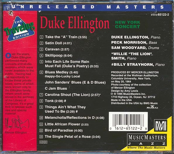Duke Ellington - New York Concert (CD)