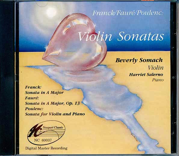 Franck, Faure, Poulenc - Violin Sonatas (CD)