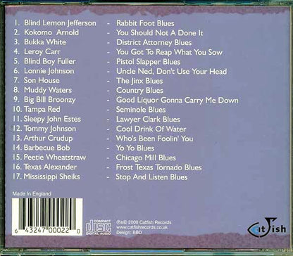 Blind Lemon Jefferson, Kokomo Arnold, Bukka White, Leroy Carr, Etc. - Gone Finshin': Tasty Bait From The Catfish Catalogue (CD)