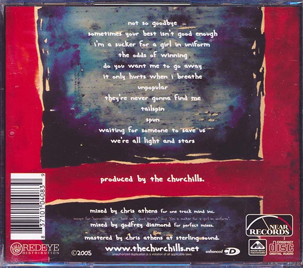 The Churchills - The Odds Of Winning (CD)