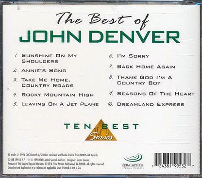 John Denver - The Best Of John Denver (CD)