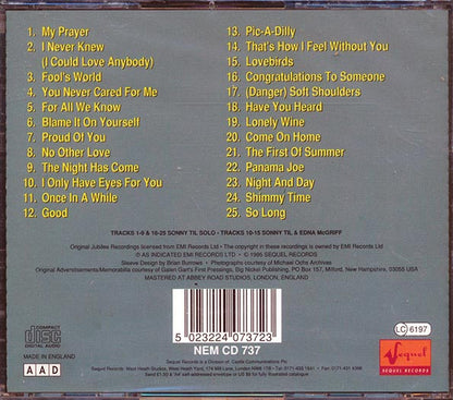 Sonny Til, Edna McGriff - Solo (CD)