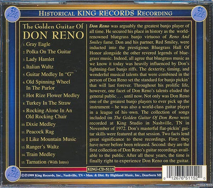 Don Reno - The Golden Guitar Of Don Reno (CD)