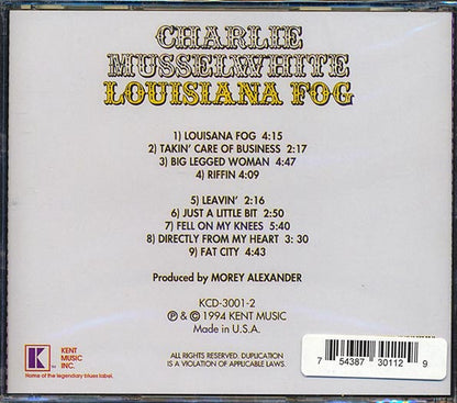 Charlie Musselwhite - Louisiana Fog (CD)