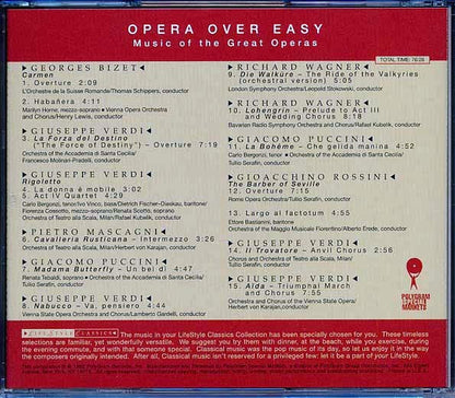 Various - Opera Over Easy: Music Of The Great Operas (CD)